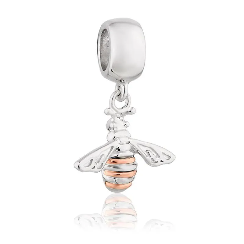 Clogau Milestones Sterling Silver Honey Bee Bead Charm 3SLLC581