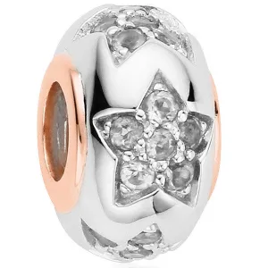 Clogau Milestones White Topaz Bead Charm D