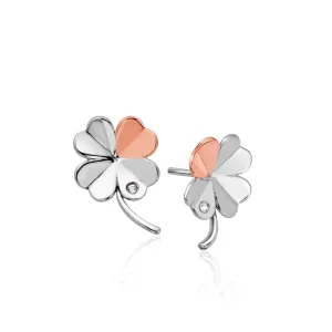 Clogau Pob Lwc Sterling Silver Stud Earrings D