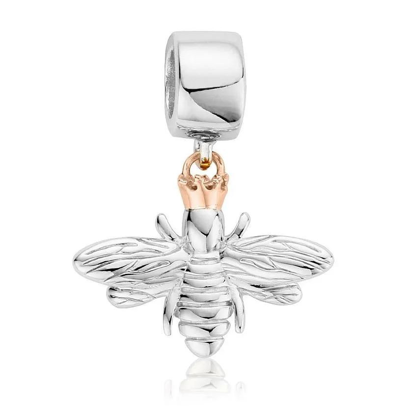 Clogau Queen Bee Sterling Silver Bead Charm