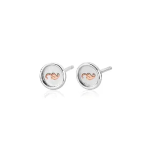 Clogau Tree of Life Insignia Sterling Silver Stud Earrings