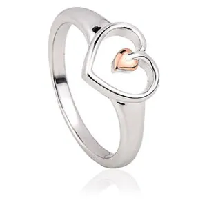 Clogau Tree of Life Sterling Silver Heart Ring