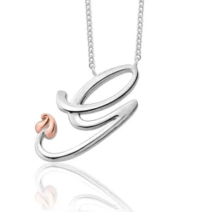 Clogau Tree of Life Sterling Silver Initials Letter G Necklace D