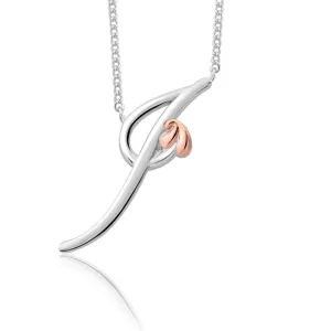 Clogau Tree of Life Sterling Silver Initials Letter I Necklace D