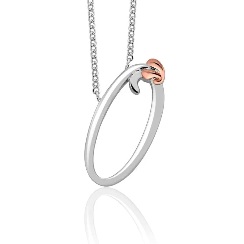 Clogau Tree of Life Sterling Silver Initials Letter O Necklace D