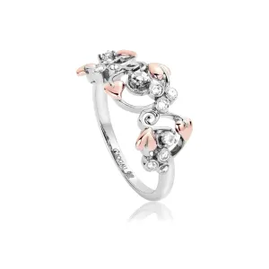 Clogau Tree of Life Sterling Silver Topaz Origin Ring