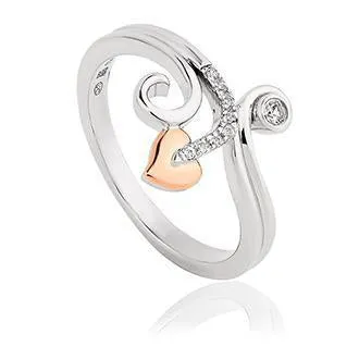 Clogau Tree of Life Sterling Silver Vine Ring D