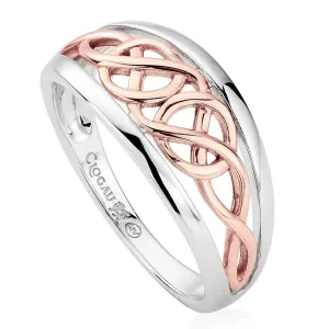 Clogau Welsh Royalty Sterling Silver Ring D