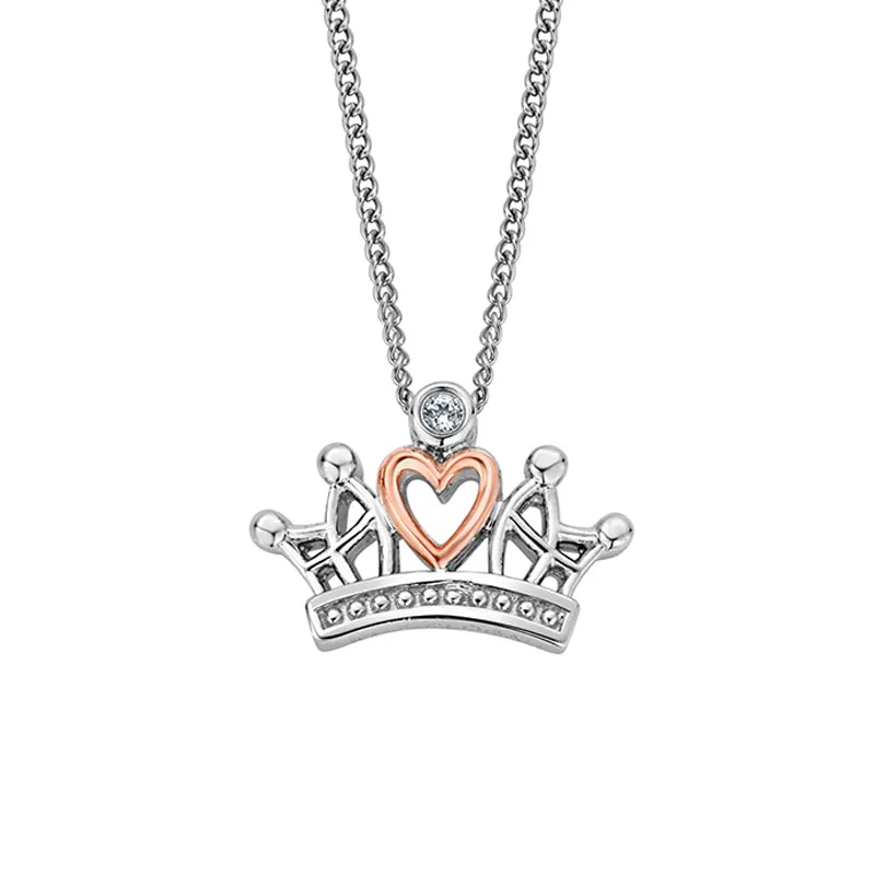 Clogau x Julien MacDonald Sterling Silver Crown Pendant D