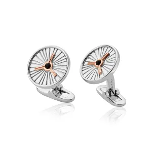 Clogau Yr Wyddfa Summit Sterling Silver Cufflinks D
