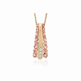 Clogau Am Byth Tapered Diamond Pendant