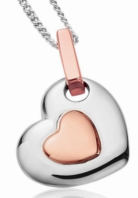 Clogau Cariad Sterling Silver Heart Necklace
