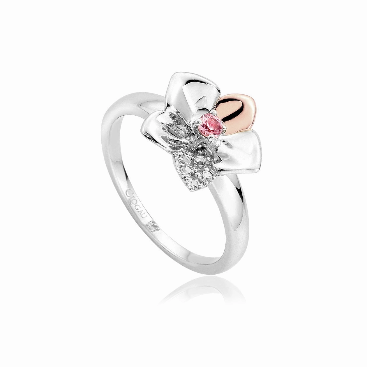 Clogau Orchid Sterling Silver Ring