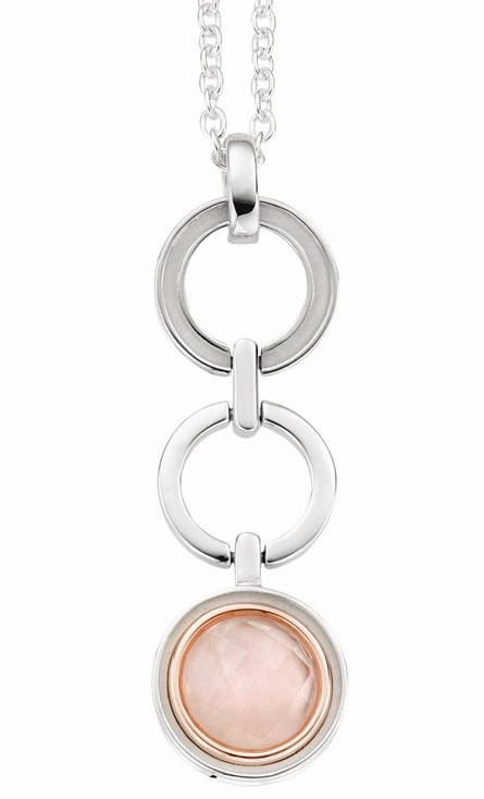 Clogau Ripples Sterling Silver Necklace D