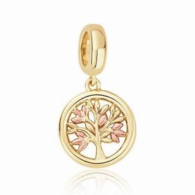 Clogau Tree Of Life 9ct Yellow Gold Milestones Bead Charm D