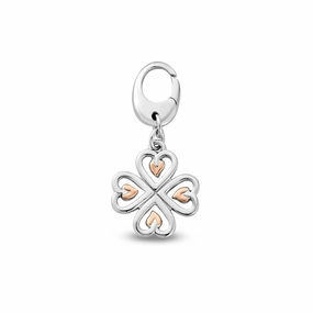 Clogau Tree of Life Insignia Silver Heart Charm