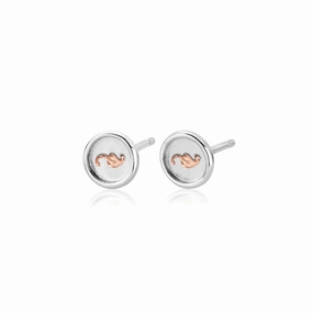 Clogau Tree of Life Insignia Sterling Silver Stud Earrings