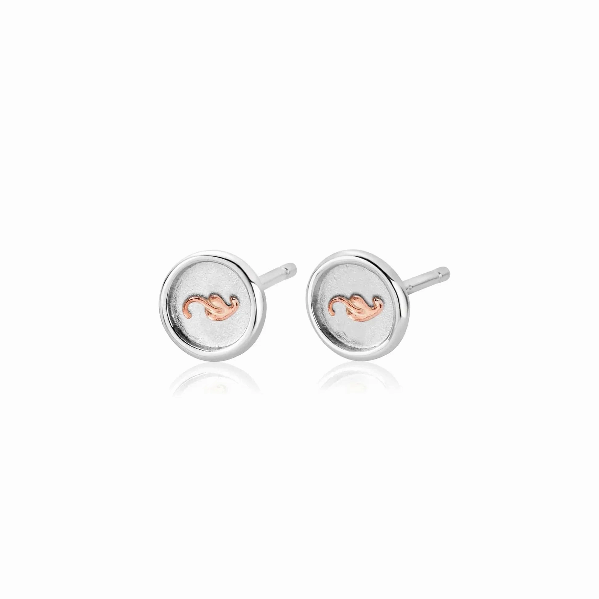 Clogau Tree of Life Insignia Sterling Silver Stud Earrings