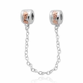 Clogau Tree Of Life Silver Safety Chain Bead Charm D