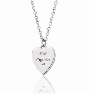 Clogau Tree of Life Sterling Silver Insignia Heart Pendant