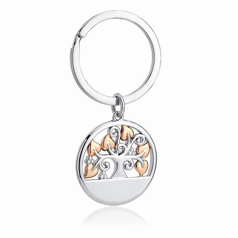 Clogau Tree Of Life Sterling Silver Keyring