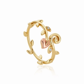 Clogau Vine Of Life 9ct Gold Diamond Ring