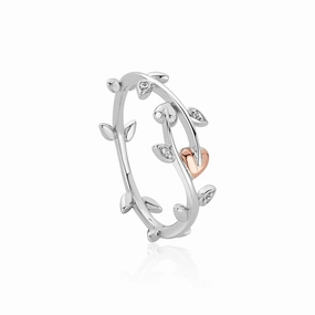 Clogau Vine of Life Topaz Sterling Silver Ring