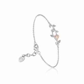 Clogau Vine of Life White Topaz Sterling Silver Bracelet