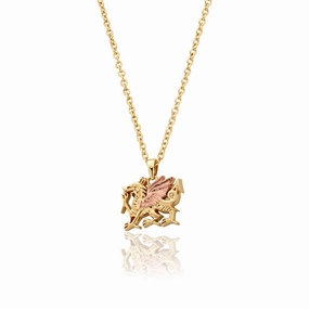 Clogau Welsh Dragon 9ct Gold Pendant
