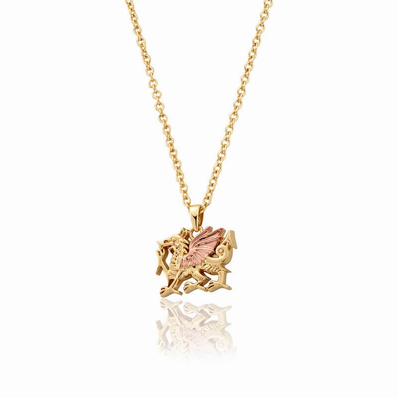 Clogau Welsh Dragon 9ct Gold Pendant