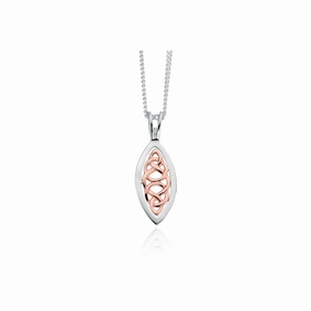 Clogau Welsh Royalty Silver Pendant
