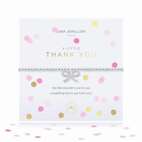 Confetti A Little Thank You Silver 17.5cm Stretch Bracelet 4338