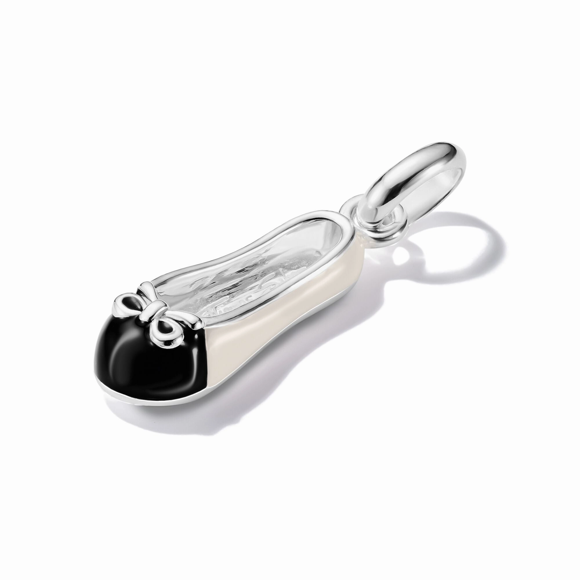 Connect Charm cream ballerina shoe