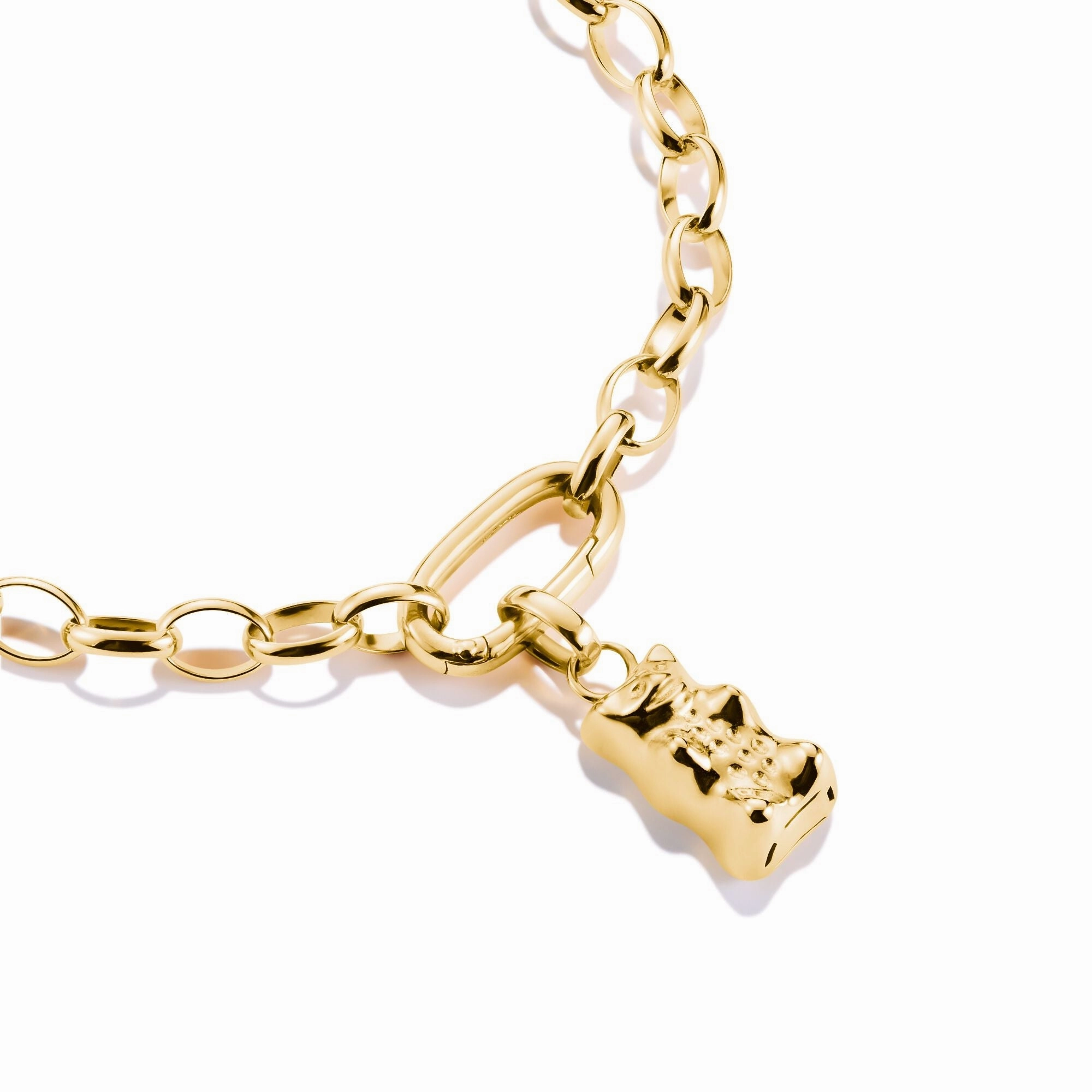 Connect Charm Goldbear Gold