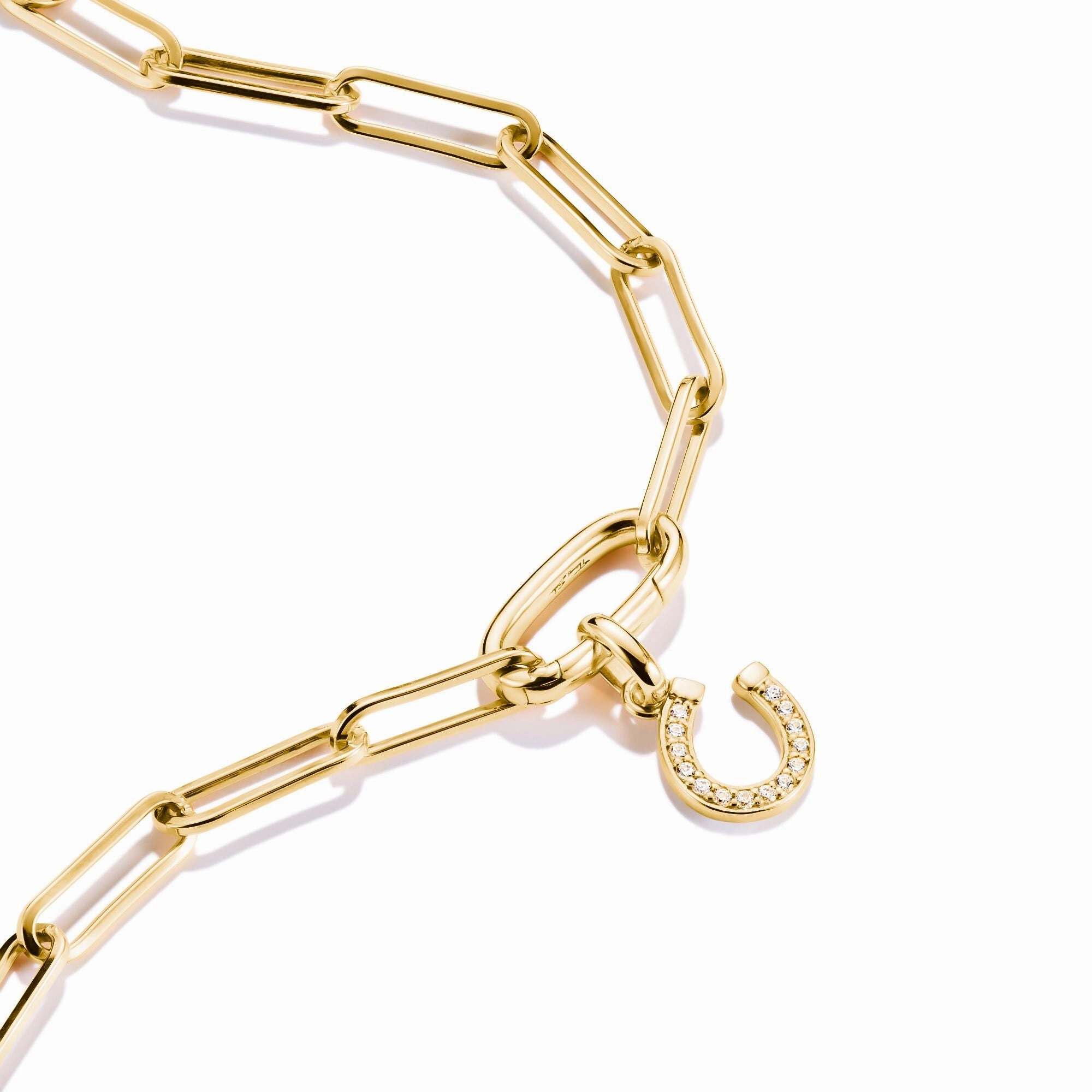 Connect Charm horseshoe Gold