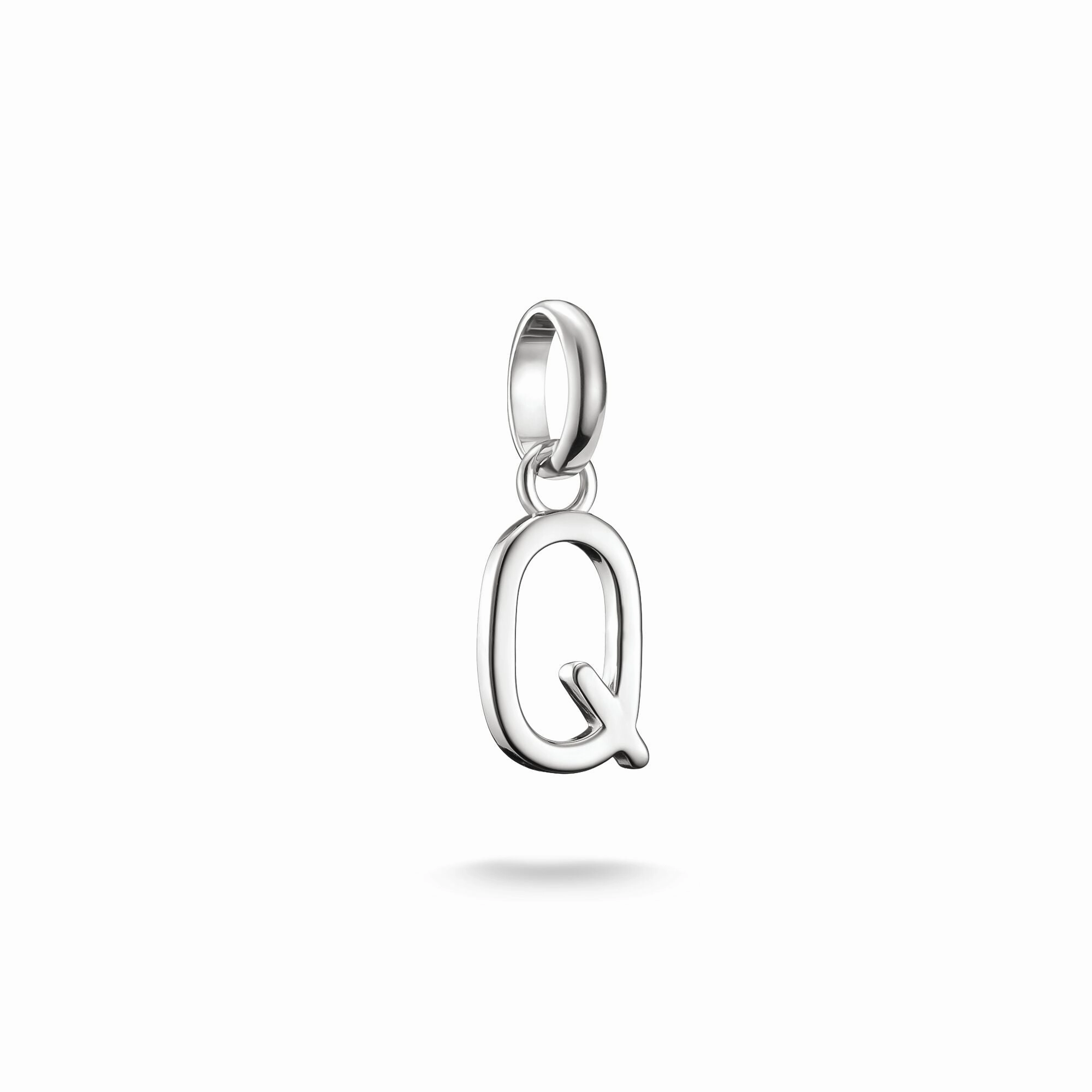 Connect Charm letter Q Silver