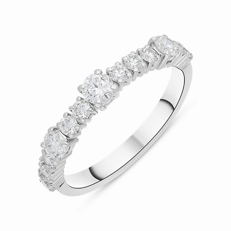 Damiani Notte Di San Lorenzo 18ct White Gold 0.70ct Diamond Ring