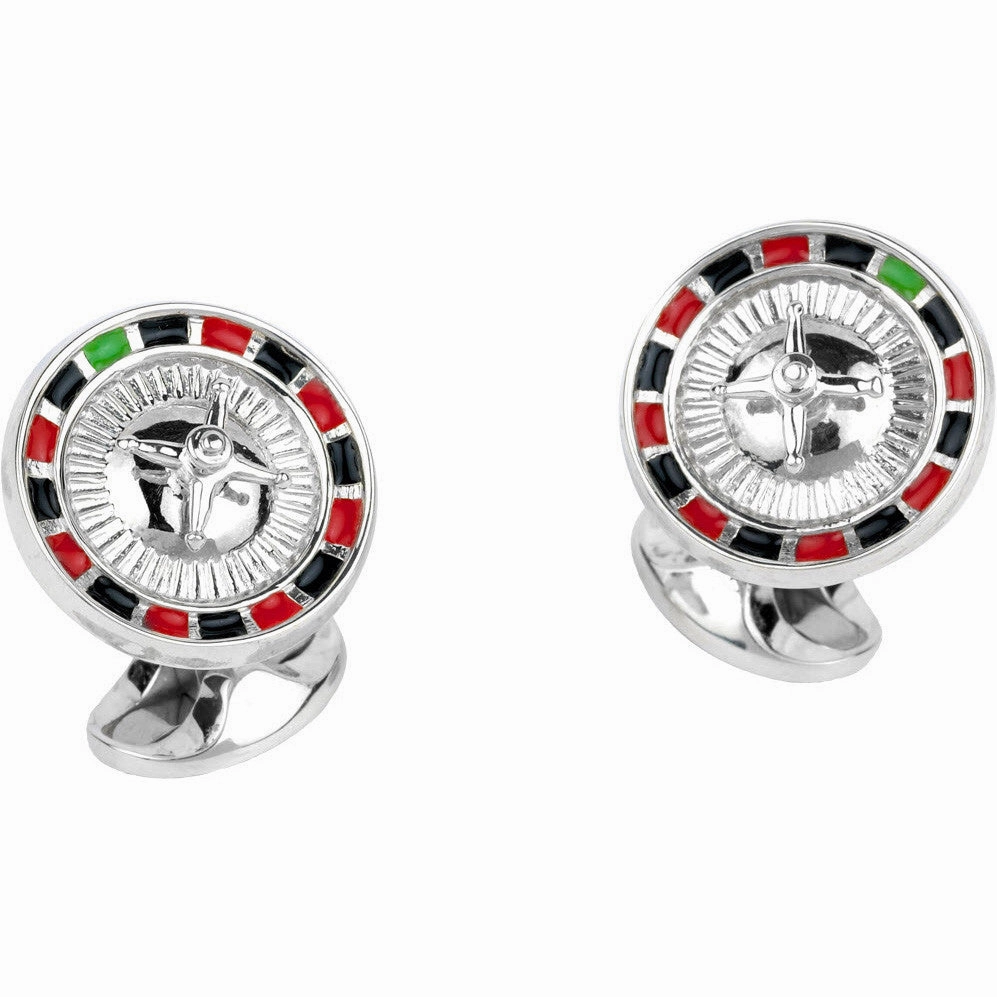 Deakin & Francis Cufflinks Roulette Wheel