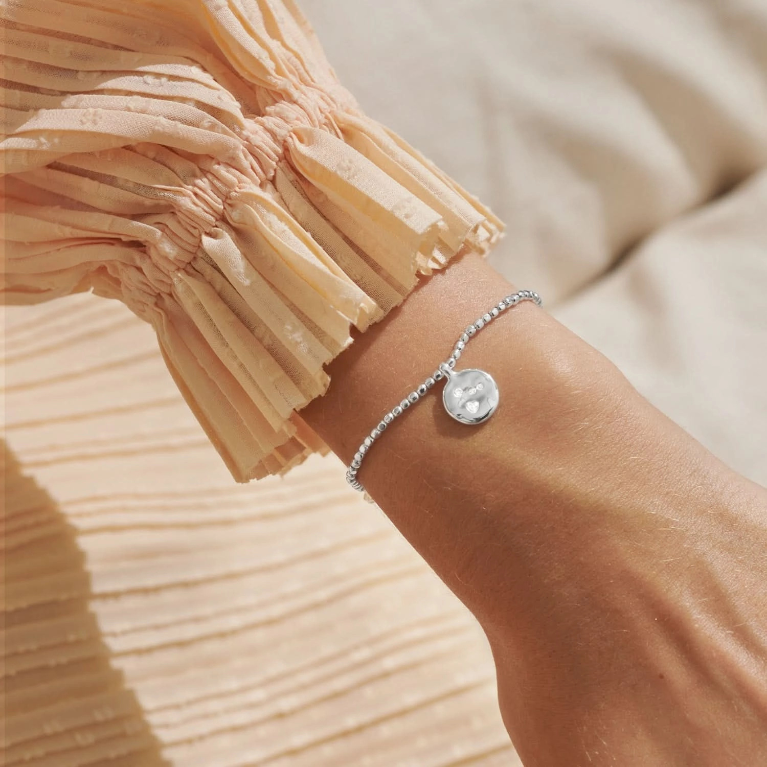 Dolce Vita You Are So Loved Silver Plated Bracelet 8500