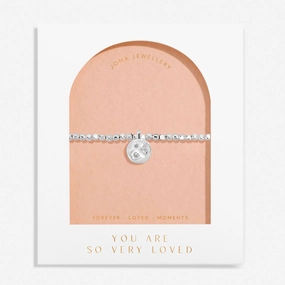 Dolce Vita You Are So Loved Silver Plated Bracelet 8500