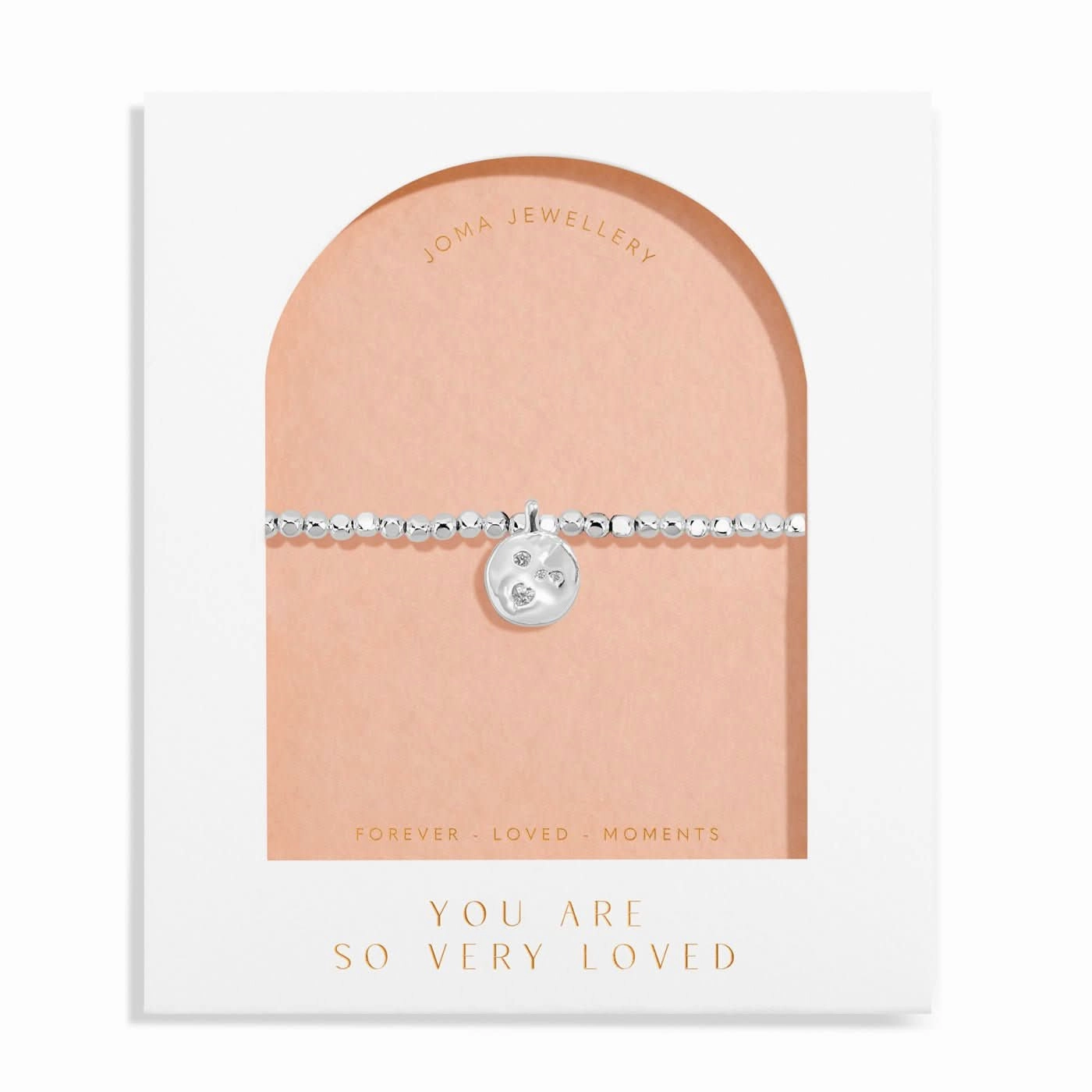 Dolce Vita You Are So Loved Silver Plated Bracelet 8500