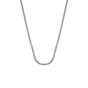 Emozioni Sterling Silver 30mm Belcher Necklace