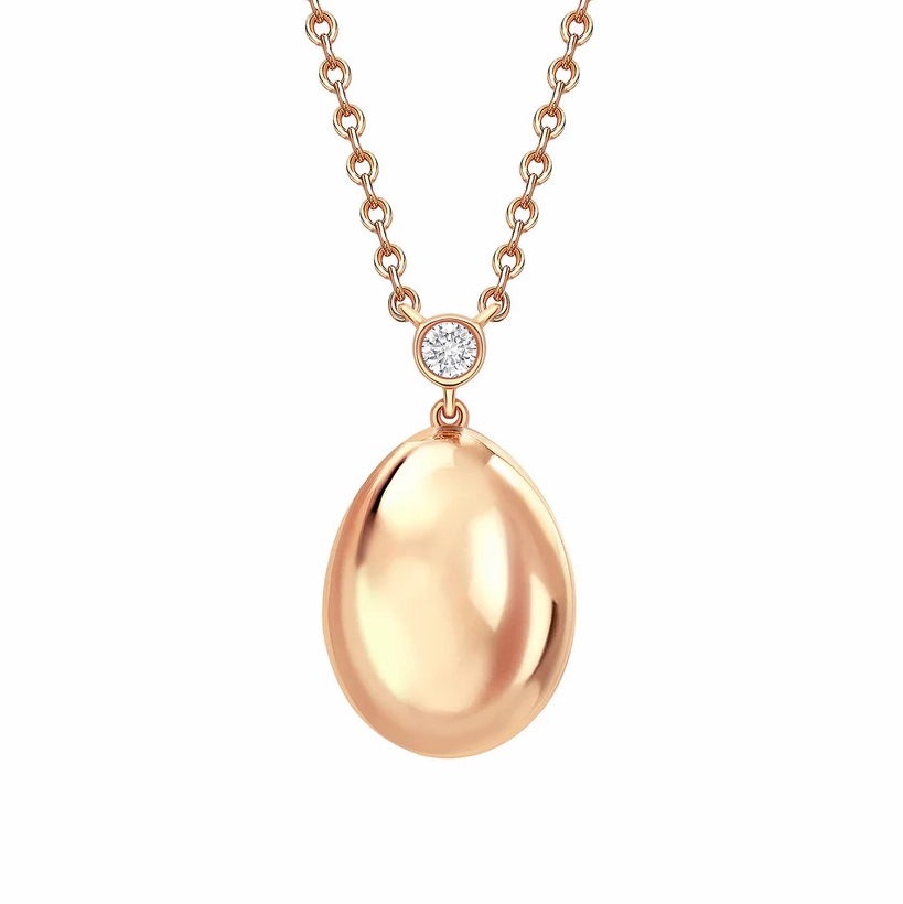 Faberge Essence Rose Gold Petite Pendant