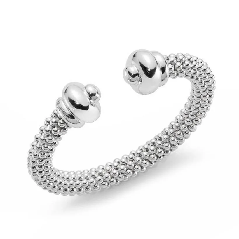 Fope Silverfope Fizzy Sterling Silver Link Bracelet