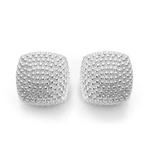Fope SilverFope Fizzy Sterling Silver Square Earrings