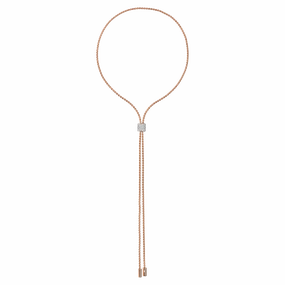 Fope 18ct Rose Gold 0.48ct Diamond Aria Necklace