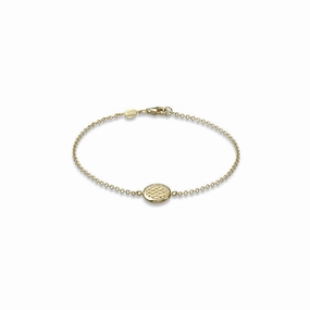 Fope Bracelet Lovely Daisy 18ct Yellow Gold