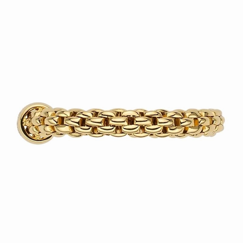 Fope Flex'it Essentials 18ct Yellow Gold Slim Ring