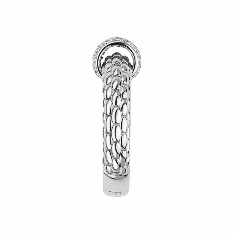 Fope Flex'it Solo 18ct White Gold 0.20ct Diamond Ring