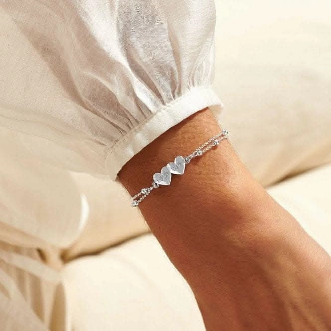 Forever I Love You Silver Plated 18cm   3cm Bracelet 6732